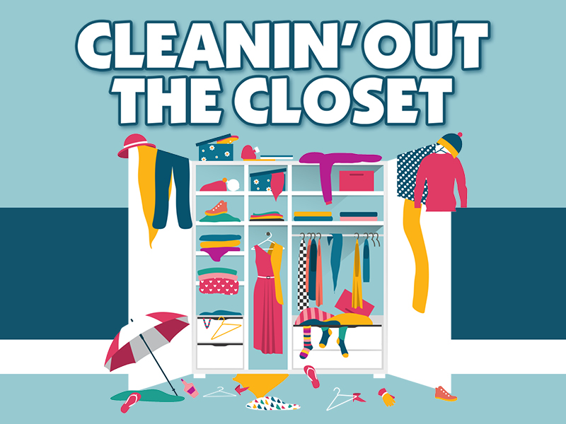 Cleanin' Out the Closet Logo