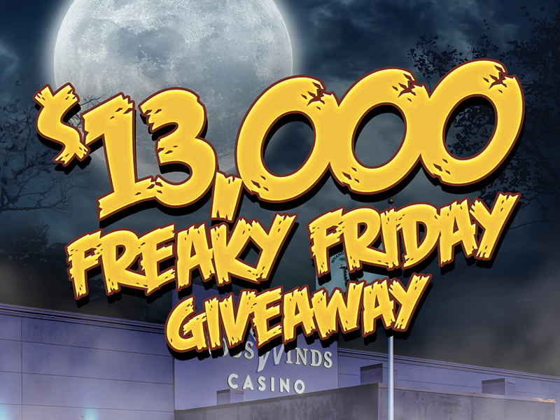 $13,000 Freaky Friday Giveaway