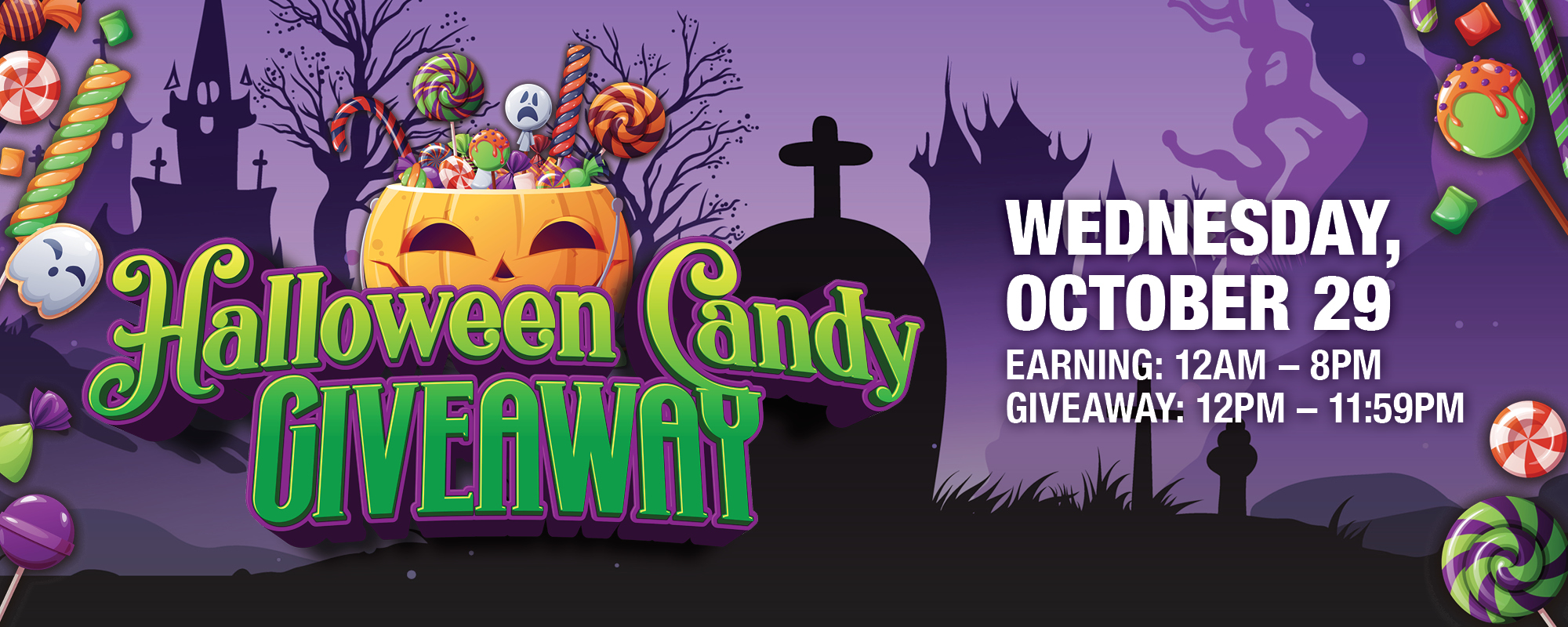 Halloween Candy Giveaway