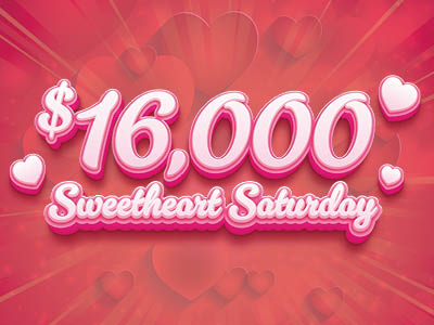 $16,000 Sweetheart Saturday WINDS Play Giveaway