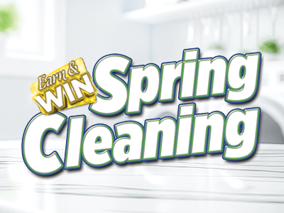 Spring Cleaning Earn & Win