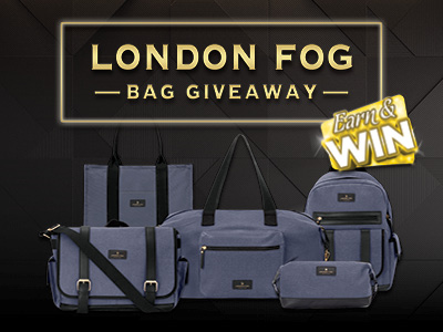 London Fog Bag Giveaway Earn & Win