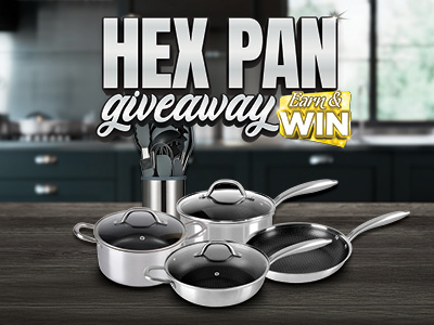 Hex Pan Giveaway: Earn & Win