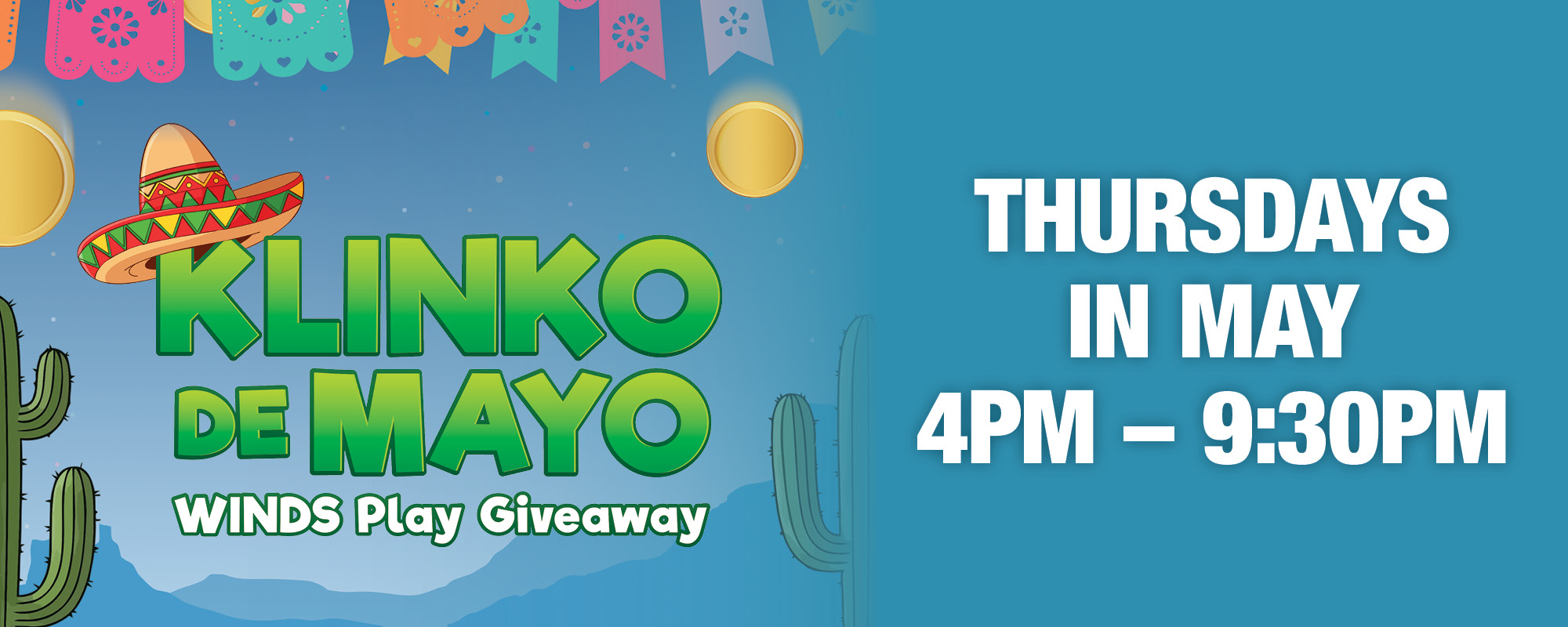 Klinko de Mayo WINDS Play Giveaway