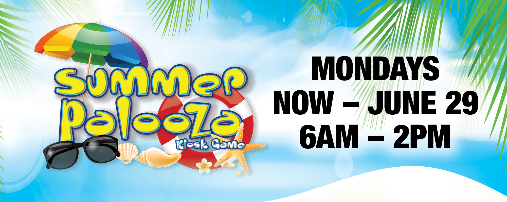 Summer Palooza Kiosk Game
