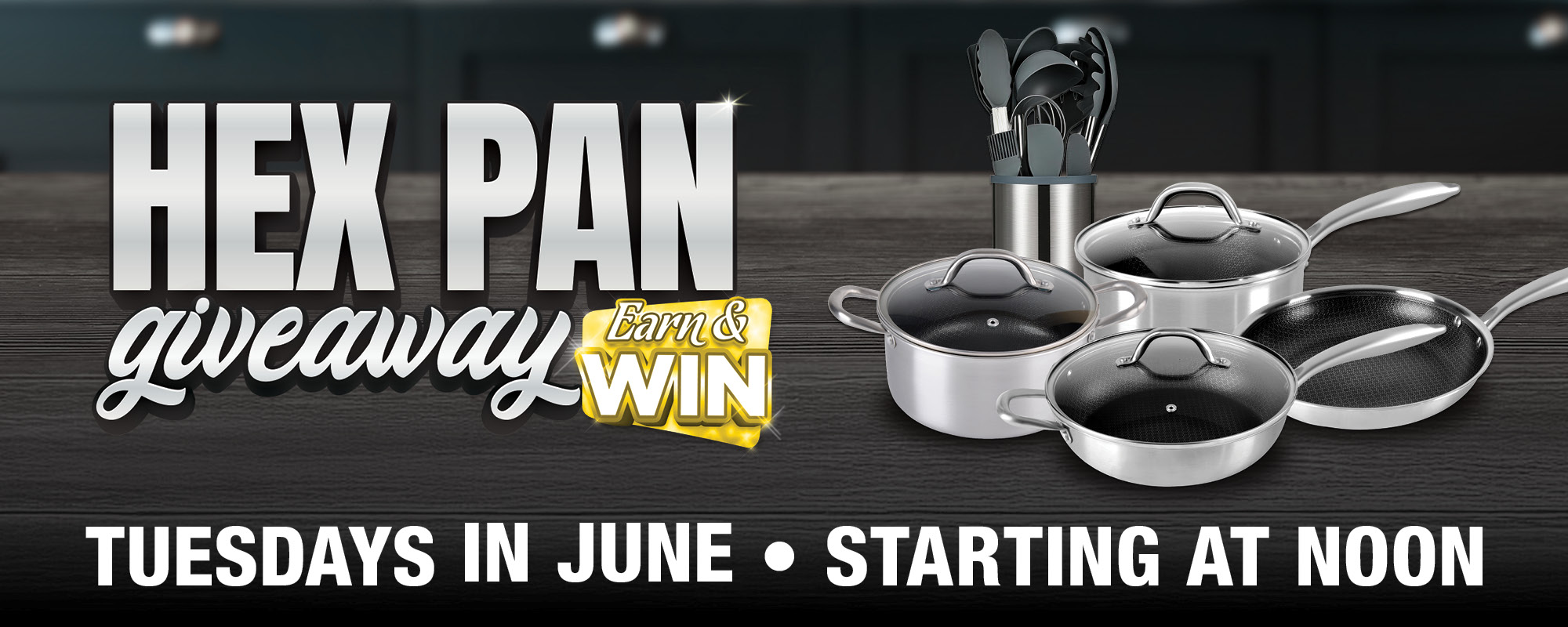 Hex Pan Giveaway: Earn & Win
