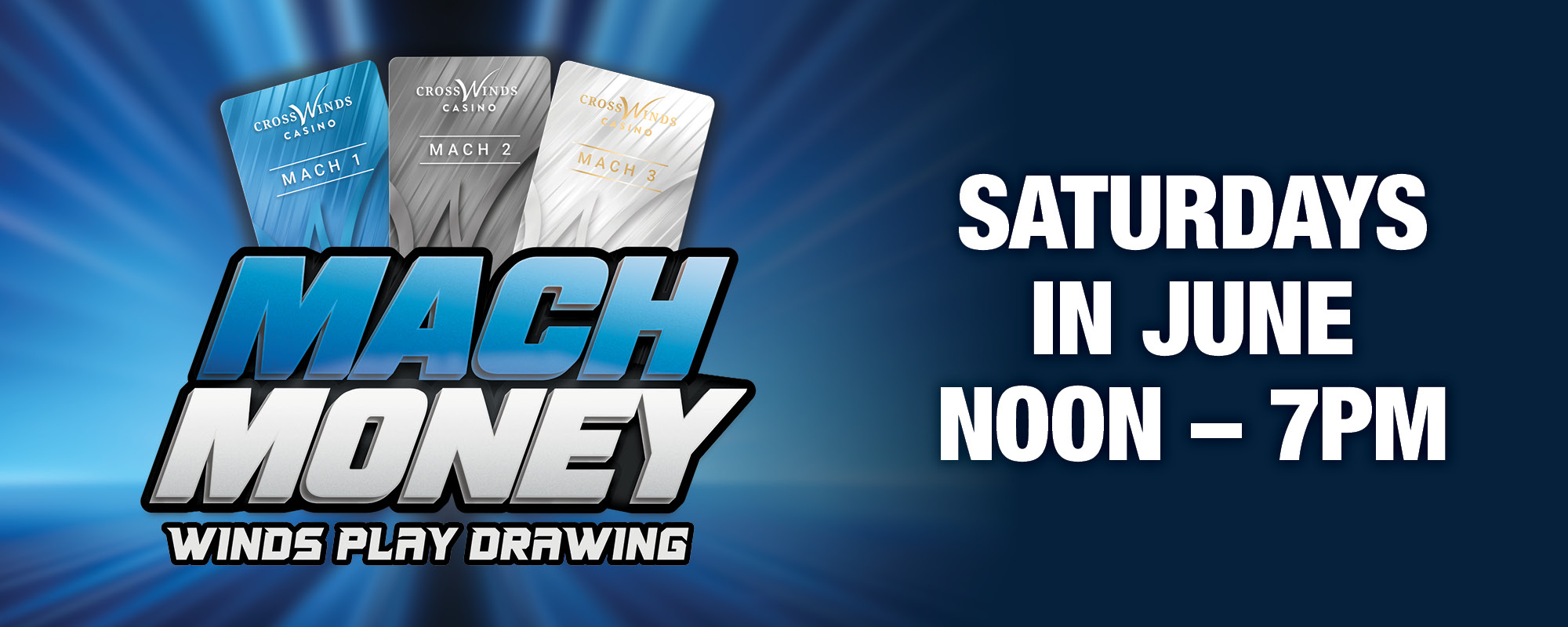 Mach Money WINDS Play Drawing