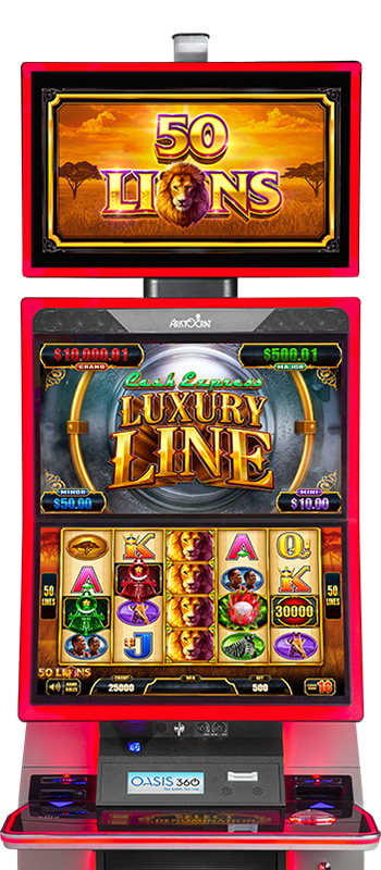 50 Lions Luxury Line slot machine
